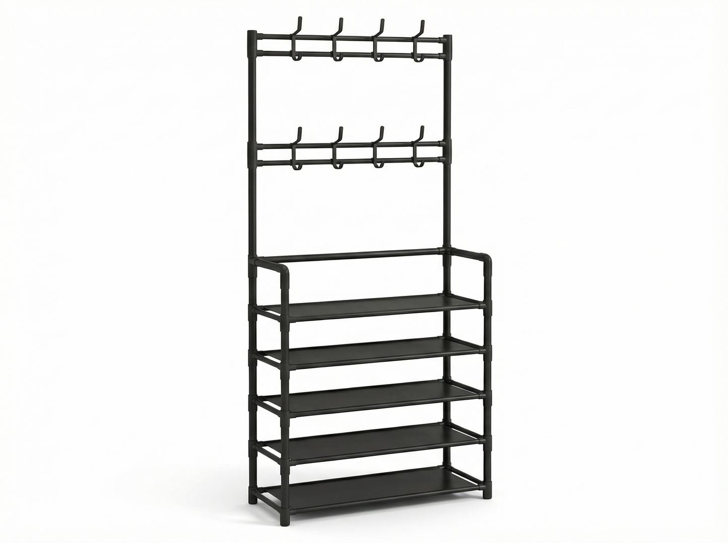 UrbanNest™ 3-in-1 Entryway Storage Unit – Shoe Rack & Coat Organiser